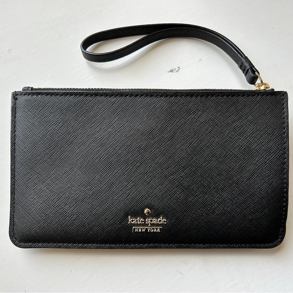 NEW Kate Spade Black Wristlet